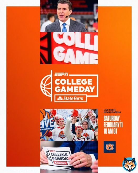 .@CollegeGameDay is coming to the Plains!   Auburn and Duke the only schools in the country to host it for basketball three years in a row (2020, 2022 and 2023).  #WarEagle