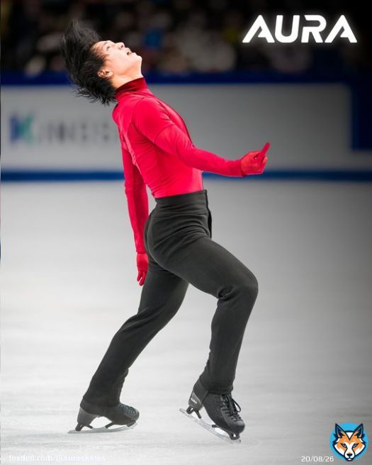 Adam Siao Him Fa skating on #AuraSkates at #WorldFigure