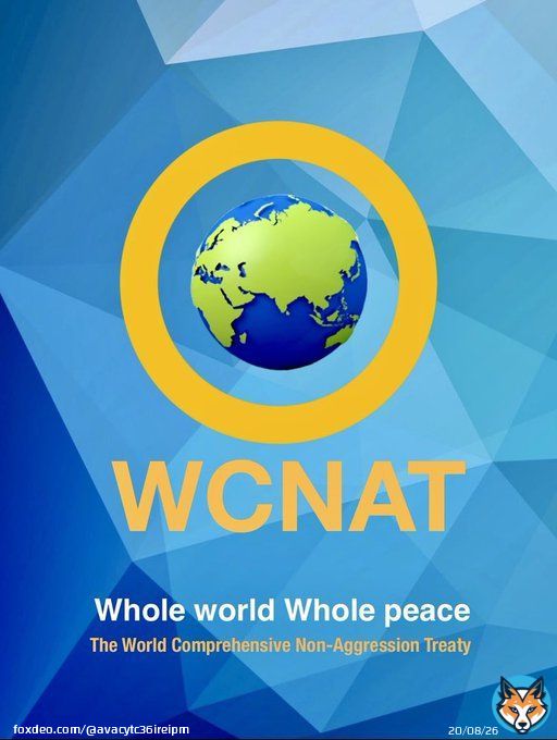 平和を永遠に  新安全保障宣言  （ WCNAT : 世界包括的不可侵条約 )  #渋野日向子