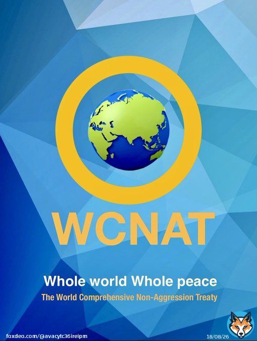 平和を永遠に  新安全保障宣言  （ WCNAT : 世界包括的不可侵条約 )  #渋野日向子