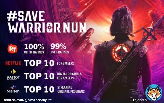 Nope, thanks, I want more of Warrior Nun.   #SaveWarriorNun #WarriorNun #representationmatters