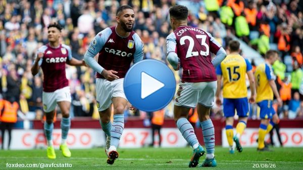 Ollie Watkins  Douglas Luiz  Philippe Coutinho  Danny Ings  Aston Villa put four passed Southampton #OnThisDay last season   #avfc | #utv | #vtid