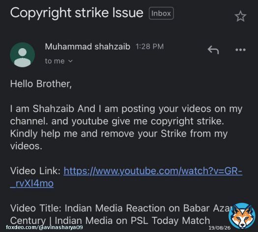 Dear Pakistani YouTubers,  I have seen most of the Pak FB pages and Youtube channels are using my videos.  Kindly give credit. Sports chowk or Avinash Aryan.kuch v Chalega.  Note : Meri mehnat lagi hai channel banane aur khada karne me, aise na karo bhai  #AvinashAryan