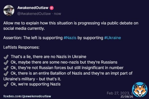 This debate is ONLY headed in one direction.  #Ukraine