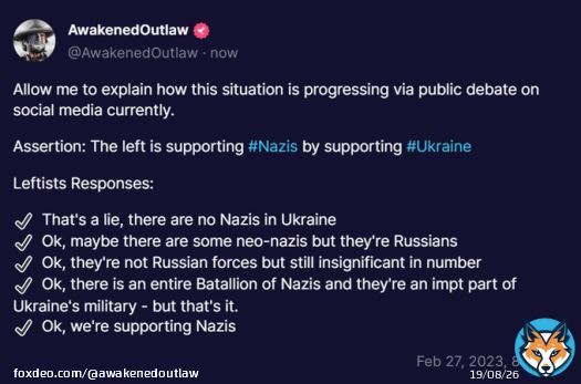 This debate is ONLY headed in one direction.  #Ukraine