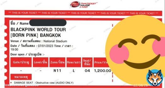 ปล่อยบัตรวันเสาร์ 1ใบ นัดรับBTSบางนาหรือแอร์พอร์ตลิ้งค์ลาดกระบัง เดมสอบถามได้นะคะ #BORNPINKinBANGKOK