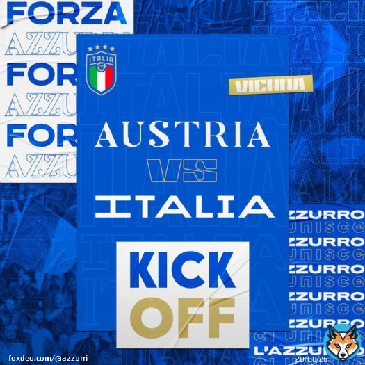 Fischio d'inizio    #AustriaItalia -  #AUTITA #Nazionale #Azzurri #VivoAzzurro