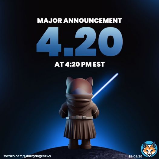 #BABYDOGE with a huge announcement tomorrow (4/20) at 4:20 pm EST! Should be big!  Hopefully this will vault us back into the Top 69!    What does everyone think it will be?  #Binance    #Bitcoin    #Coinbase #Robinhood #Kucoin #BabyDogeArmy #BNB    #busd