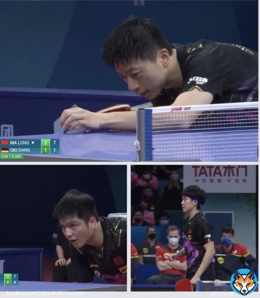 Trio of China  Ma Long, Fan Zhendong and Wang Chuqin has done it for team  as they clinch  by 3-0 against Germany . #ITTFWorlds2022  #Chengdu2022