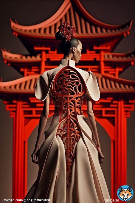 Happy Lunar New Year    #AIfashionweek23 #AIArtwork #tezoscollector