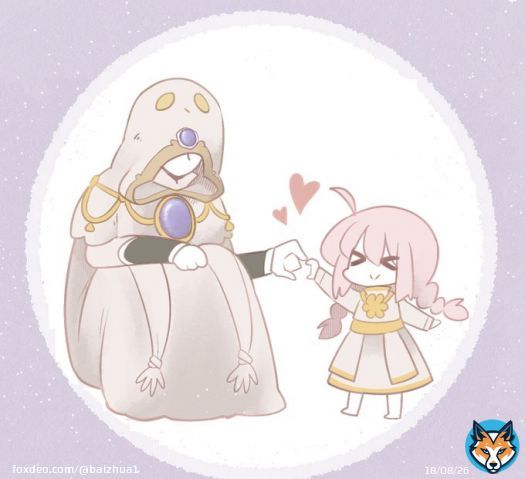#ELDENRING  #EldenRingFanart #エルデンリング  #神肌の使徒 Godskin Apostle & My Tarnished OC Miruku 完成圖