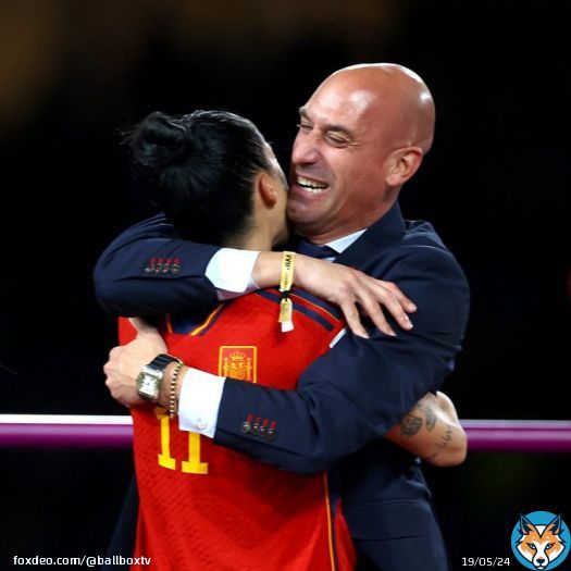Jenni Hermoso will pursue sanctions against RFEF President Luis Rubiales after he kissed her during Spain's World Cup celebrations.   Her statement:   'It is essential that our team is represented by figures who project their values of equality and rrespect in all areas'