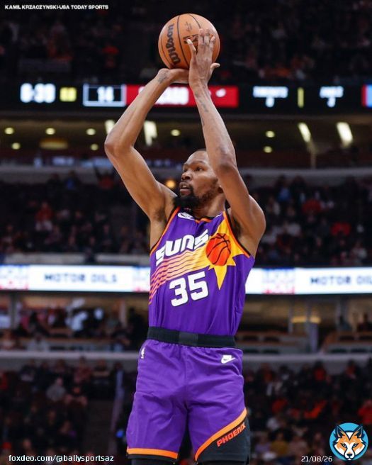 Solid second day of work for KD.  20 PTS 9 REB 6 AST 1 STL 1 BLK +20