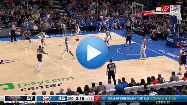 This Jalen Williams vs Jose Alvarado battle is   @okcthunder | #ThunderUp