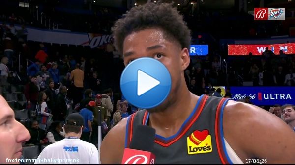 'Adversity builds toughness.'  Aaron Wiggins joins the broadcast following his MONSTER 27-point game in the win over Utah!  @okcthunder | #ThunderUp