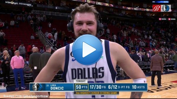 Luka Doncic: 'I feel like I'm jet lagged'   Luka Doncic: Drops 50  MVP.   #MFFL | @dallasmavs on @BallySportsSW