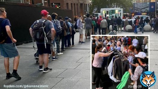 Disgraceful,  We live in the richest Nation on this Earth, where the LNP gave away $42 Billion Covid Stimulus payments & the NSW LNP give away our $1.2 Billion hospitals on $1 lease pa.   Yet people have to rely on Charity for clothes ..   #auspol #NSWpol