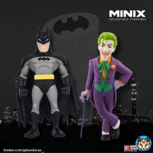 Tu voto puede cambiar el destino de Gotham. ¿Orden o caos? ¿Justicia o locura? La batalla definitiva ya empezó y tú decides quién gana. Vota en la encuesta y demuestra de qué lado estás. #TeamBatman #TeamJoker #MINIXQuoteBandai España@Bandai_es·Jan 112 MINIX – BATMAN vs JOKER La eterna batalla en Gotham… hoy la decides tú. ¿Quién gana este duelo definitivo? El Caballero Oscuro, protector implacable de la ciudad…¿o el Príncipe Payaso del Crimen, caos en estado puro? Vota y demuestra de qué lado estás. GothamShow more