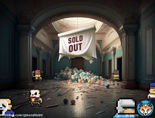 The 128 Exiles are now SOLD OUT!!!  Once the Ordinal dust settles, the Bandits emerge