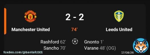 I have not even spoken for long sef,  this Leeds sef deh collect nonsense o, I hope it end in a draw or Leeds win Manchester United Leeds United Rashford Sancho #MUNLEE