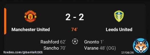 I have not even spoken for long sef,  this Leeds sef deh collect nonsense o, I hope it end in a draw or Leeds win Manchester United Leeds United Rashford Sancho #MUNLEE
