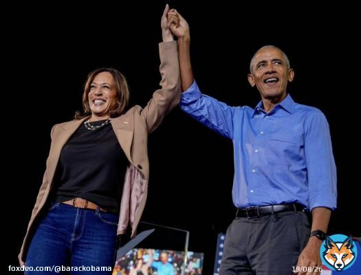 Proud to be in Georgia today with our next President, @KamalaHarris!