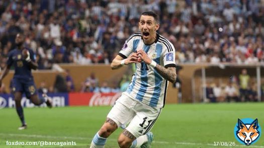 God don&rsquo;t make player like { Di Maria } anymore .   U just can&rsquo;t hate him .  #Messi #MerryChristmas