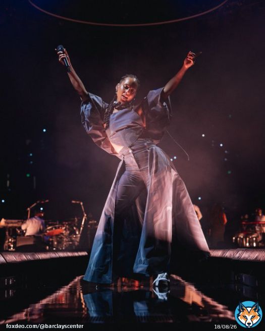 Our girl on fire @aliciakeys returns to BK tomorrow   See you there  (: IG/ramonrecords)