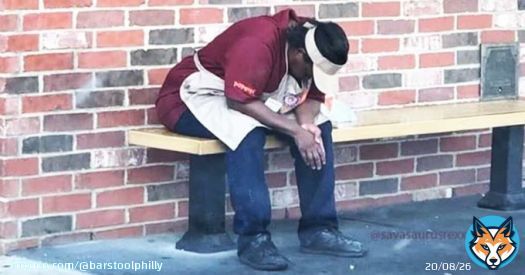 Chick-fil-A workers after Ben Simmons plays in Philadelphia