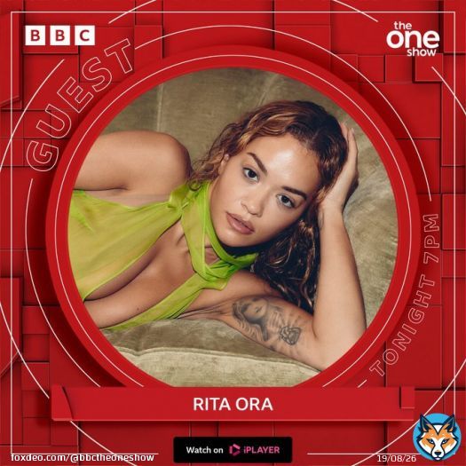 The incredible @RitaOra is joining us in #TheOneShow studio this evening to talk her new single 'You Only Love Me'   Want to ask Rita a question?  Reply below or email theoneshow@bbc.co.uk