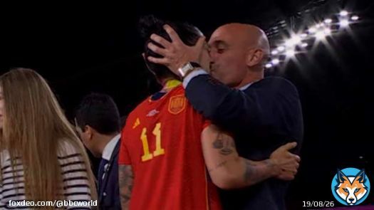 Luis Rubiales: Spanish FA president criticised for kissing Jenni Hermoso after Spain's World Cup win
