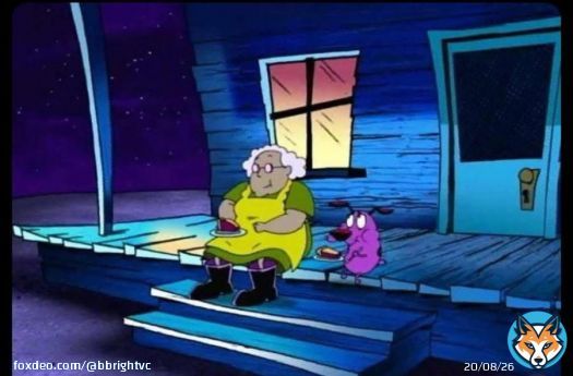 Me and my grandma when we used to chill together