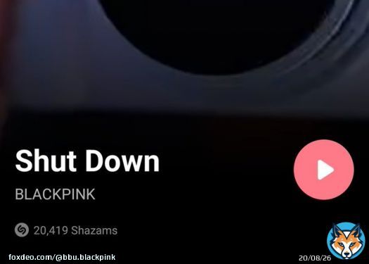 SHUT DOWN has surpassed 20.4K SHAZAMS!   BLACKPINK SHUT IT DOWN #PINKVENOM #SHUTDOWN #BORNPINK @BLACKPINK