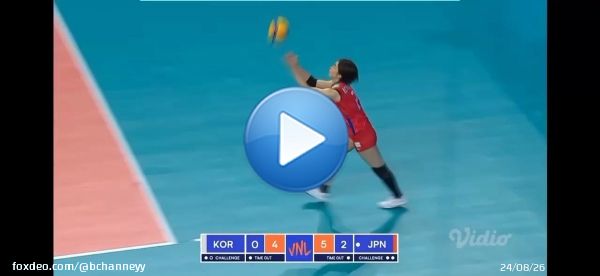 Some of her highlights earlier.  #古賀紗理那 #火の鳥NIPPON #バレーボール \ud83c\udfd0 #ネーションズリーグ #VNL2022