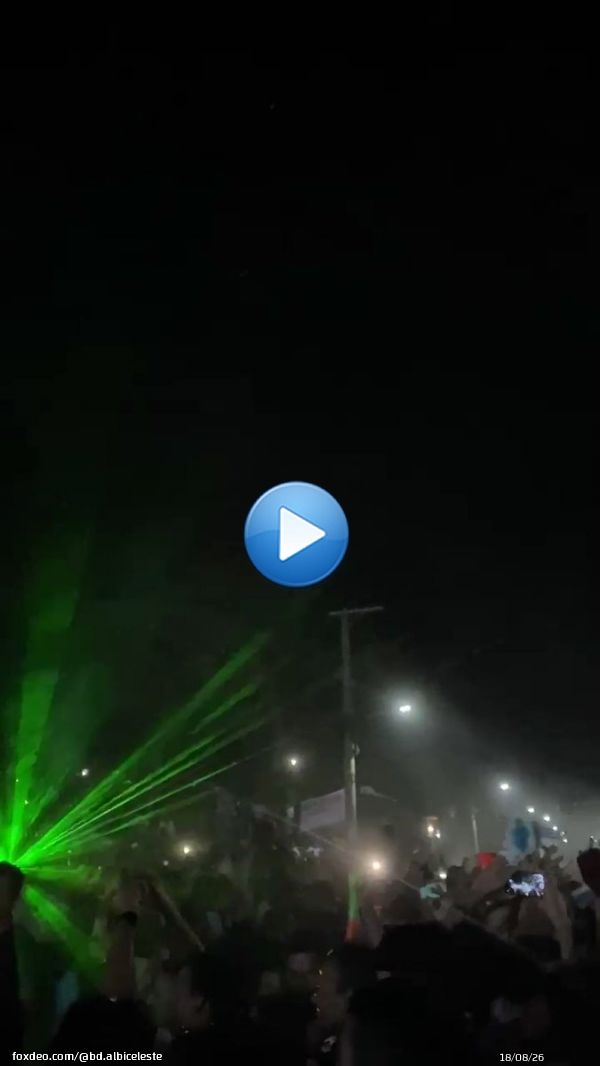The night is still young to celebrate Argentina's win against Poland in Banladesh