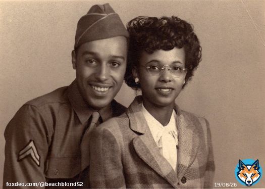 2 wks after the end of WWII, 2 black American soldiers were killed when they entered a tent serving donuts to US soldiers. Shot & killed b/c white soldiers didn&rsquo;t want them talking to white French women.  #ProudBlue #ResistanceUnited #DemVoice1 #TruBlue
