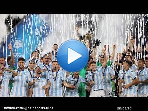 ريسينغ كلوب يحرز لقب ريكوبا سودأميريكانا لأول مرة في تاريخه