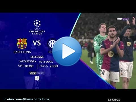 Barcelona and Inter going head-to-head in the Champions League semi-final first leg