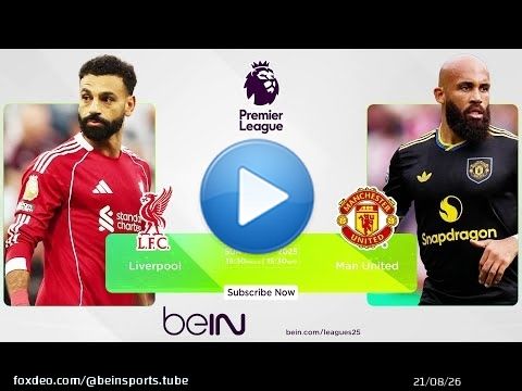Liverpool is going head-to-head with Manchester United in an amazing Premier League clash