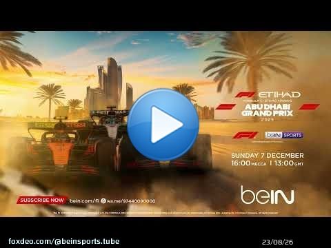 It’s the race that defines the champion! 3 drivers fighting for F1 trophy.