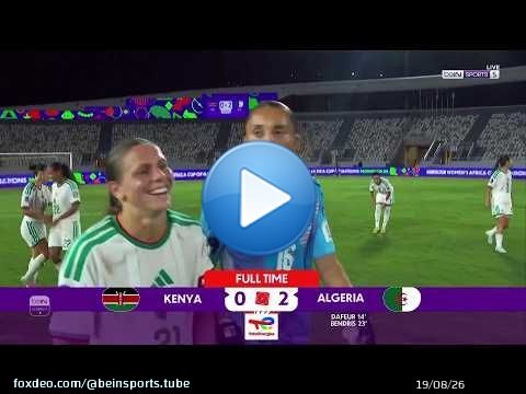ملخص مباراة كينيا والجزائر | دور المجموعات - بطولة كأس أمم إفريقيا للسيدات – المغرب 2026
