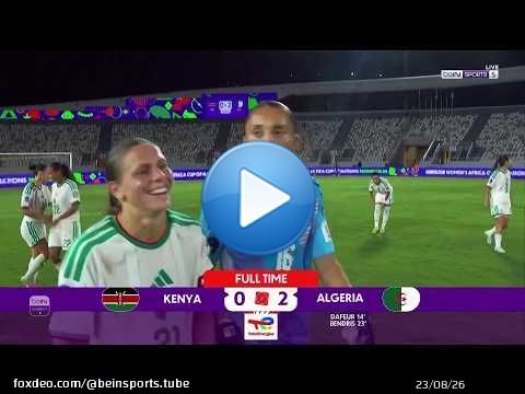 ملخص مباراة كينيا والجزائر | دور المجموعات - بطولة كأس أمم إفريقيا للسيدات – المغرب 2026