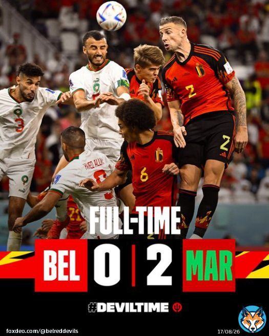 Disappointing result. #BELMAR #DEVILTIME