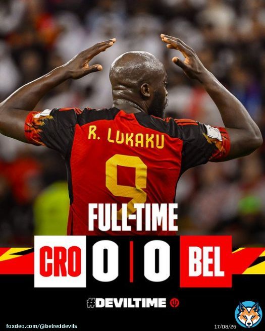 Our 2022 World Cup ends tonight. #CROBEL #DEVILTIME