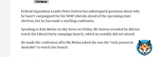 &ldquo;I can tell you, on a Saturday or Sunday, I prefer to be with my kids at home.&rdquo; Dutton #nswpol