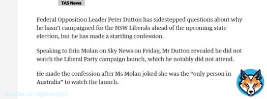 &ldquo;I can tell you, on a Saturday or Sunday, I prefer to be with my kids at home.&rdquo; Dutton #nswpol