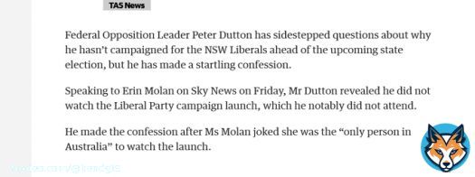 &ldquo;I can tell you, on a Saturday or Sunday, I prefer to be with my kids at home.&rdquo; Dutton #nswpol