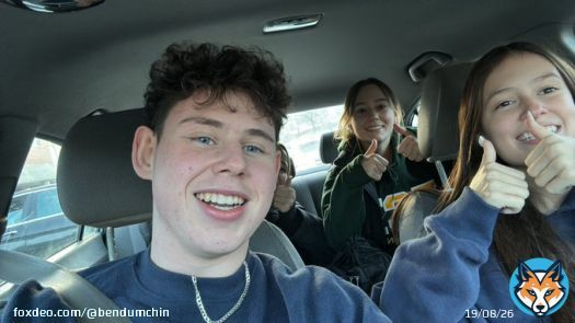 Driving squad today! #wholelottared