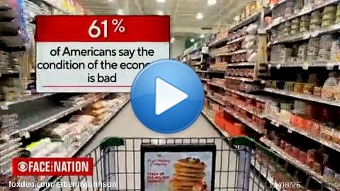CBS: New Poll shows 61% of Americans rate the economy as 'BAD' under Joe Biden