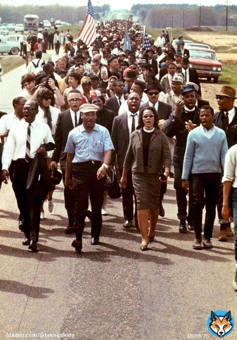 &ldquo;Ain't gonna let nobody turn me 'round.&rdquo;  #MLK #CorettaScottKing #JohnLewis #MLKDay #Selma #VotingRights